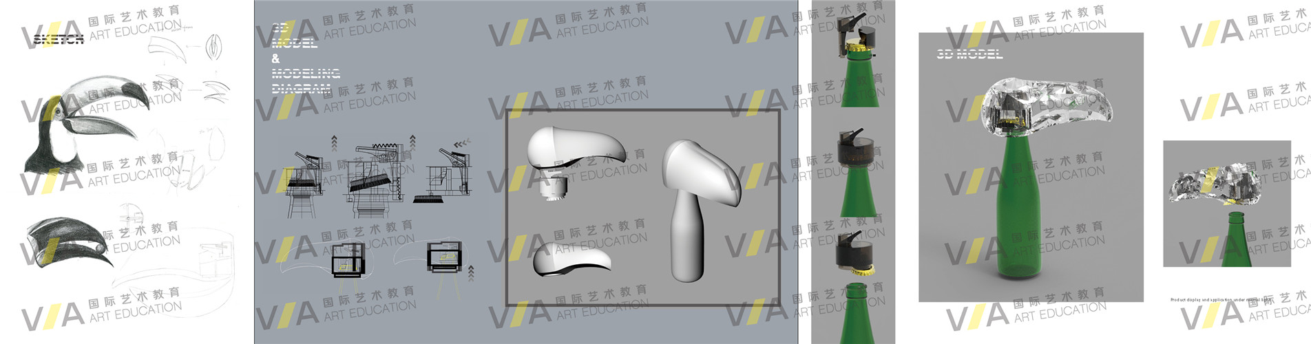 美國藝術留學工業(yè)設計作品