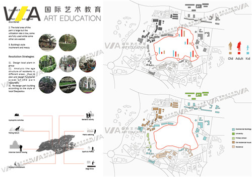 VA美國(guó)藝術(shù)留學(xué)景觀設(shè)計(jì)作品集